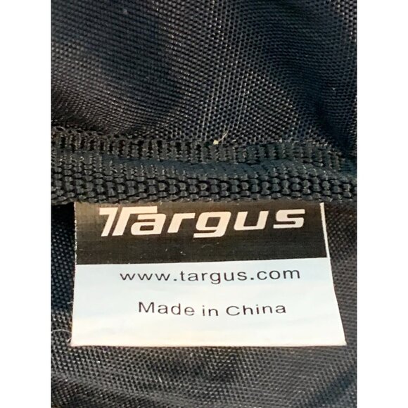 Targus Backpack Padded Computer Compartment 3 Mesh and 5 Zip Pockets Gray Black - Picture 6 of 14